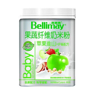 贝丽美苹果淮山果蔬纤维米粉(塑罐)