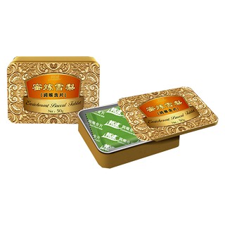 邦成蜜炼雪梨含片铁盒(樟邦)