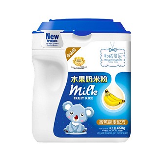 邦成水果奶米粉桶装-香蕉燕麦(樟邦)