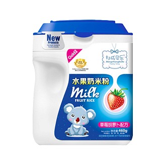 邦成水果奶米粉桶装-草莓胡萝卜(樟邦)