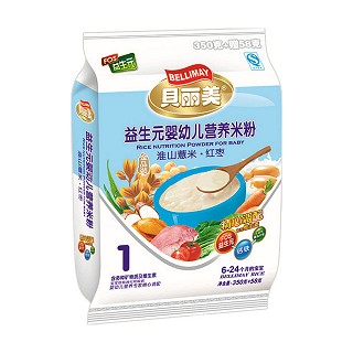 贝丽美1段益生元婴幼儿营养米粉(袋装)