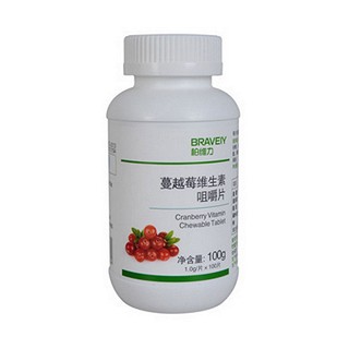 柏维力蔓越莓维生素咀嚼片(柏维力)