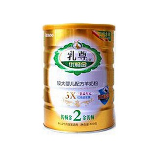 乳尊 优畅金较大婴儿配方羊奶粉2段(乳尊)