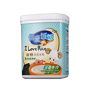 偶的饭饭新优抗力羊奶米粉(海苔牛肉)