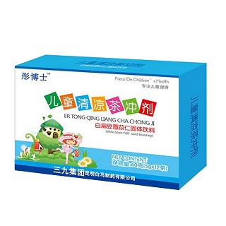 彤博士 儿童清凉茶冲剂(三九白马)
