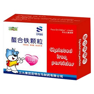 三九生化 螯合铁颗粒(三九白马)