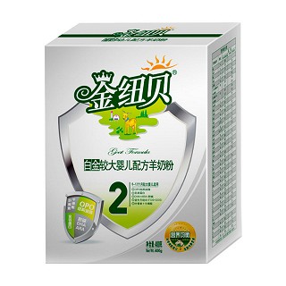 金纽贝白金较大婴儿配方羊奶粉2段(纽贝斯特)