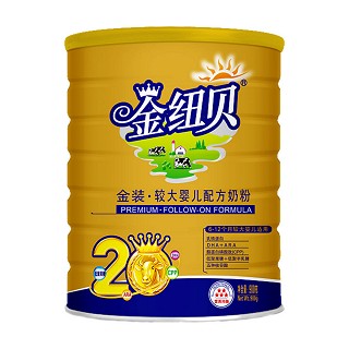 金纽贝金装较大婴儿配方奶粉2段(纽贝斯特)