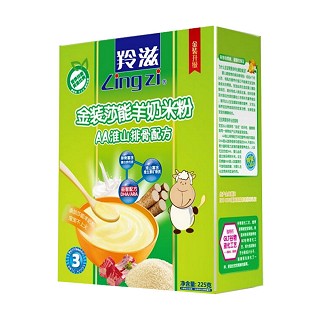 羚滋 金装莎能羊奶米粉aa淮山排骨配方3段(关山)