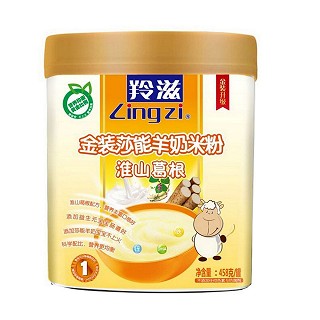 羚滋 金装莎能羊奶米粉淮山葛根1段(关山)