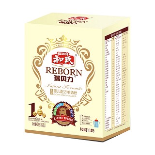 和氏 瑞贝力婴儿配方奶粉1段(和氏)