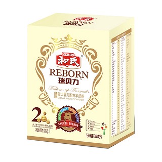 和氏 瑞贝力较大婴儿配方奶粉2段(和氏)