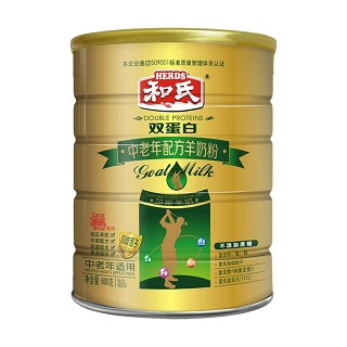 和氏 双蛋白中老年配方羊奶粉(和氏)