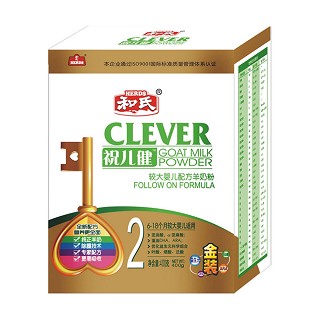 和氏 祝儿健较大婴儿配方羊奶粉2段(和氏)