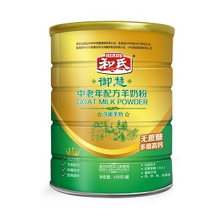 和氏 御慧无蔗糖中老年配方羊奶粉(和氏)