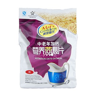 黄金麦氏中老年加钙营养燕麦片(智多星)