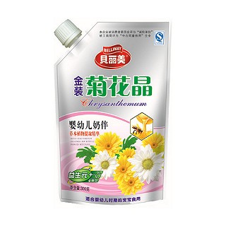 贝丽美婴幼儿奶伴蜂蜜菊花晶(袋装)