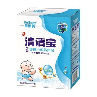 贝丽美香橙山楂奶伴侣清清宝(盒装)