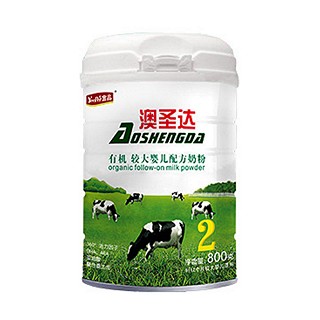 澳圣达有机较大婴儿配方奶粉2段(多能多)