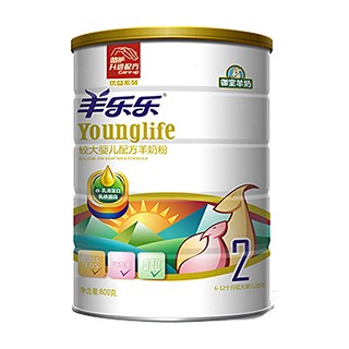 羊乐乐 优益系列较大婴儿配方羊奶粉2段(羊乐乐)