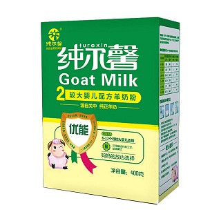 纯尔馨 优能较大婴儿配方羊奶粉2段(钮璀西)