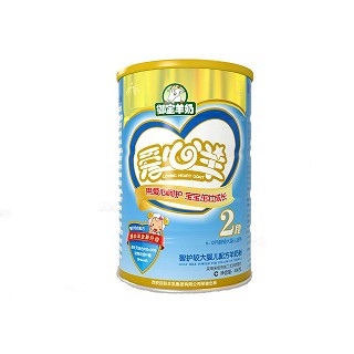 爱心羊 智护较大婴儿配方羊奶粉2段(爱贝乐)