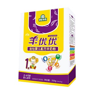 羊优优 金钻婴儿配方羊奶粉1段(百跃)