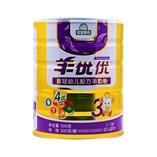 羊优优 皇冠幼儿配方羊奶粉3段(百跃)