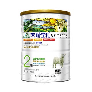 天赋宝儿 双益较大婴儿配方绵羊奶粉2段(新嘉鲜)