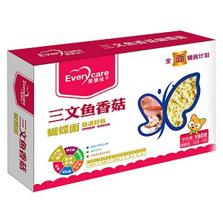 爱婴佳 三文鱼香菇蝴蝶面(爱佳)