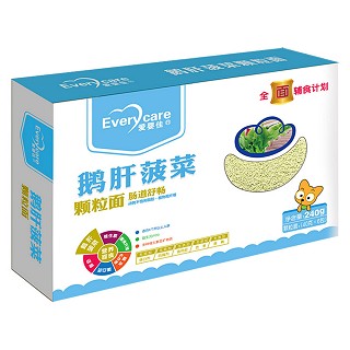 爱婴佳 鹅肝菠菜颗粒面(爱佳)