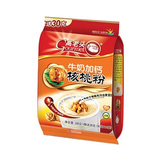 高老头 牛奶加钙核桃粉(金意)