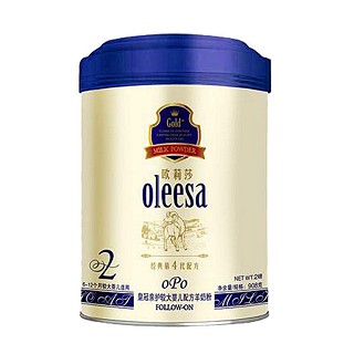欧莉莎opo皇冠亲护较大婴儿配方羊奶粉2段(宏兴)