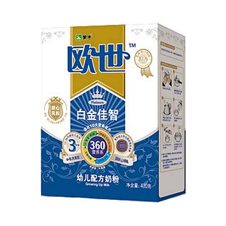 欧世 白金佳智幼儿配方奶粉3段(欧世蒙牛乳)