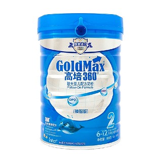 高培 360°较大婴儿配方奶粉2段(臻智版)