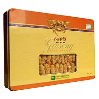 九天绿 西洋参参头(铁盒)