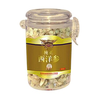 九天绿 西洋参切片(特级瓶装)