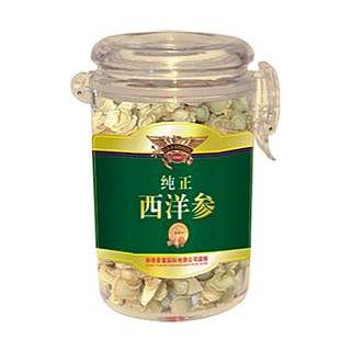 九天绿 西洋参切片(普通瓶装)