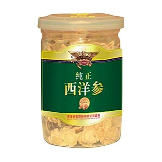 九天绿 西洋参切片(普通瓶装)