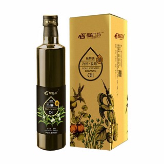 长白工坊有机初冷榨黑麻油(圣基)