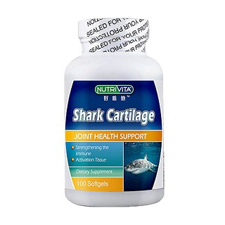 nutrivita好唯他鲨鱼软骨提取物软胶囊(罗滨逊)