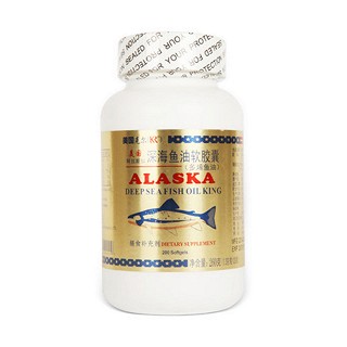 克尔kr阿拉斯加天然深海鱼油软胶囊(胜天)