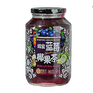 韩今 蜂蜜蓝莓椰果茶(自然食)