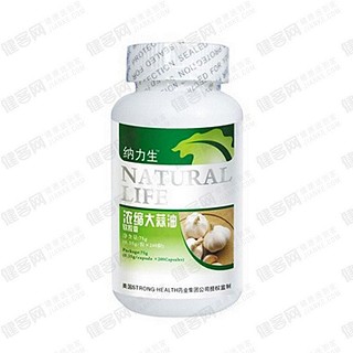 纳力生 浓缩大蒜油软胶囊(圆瓶)