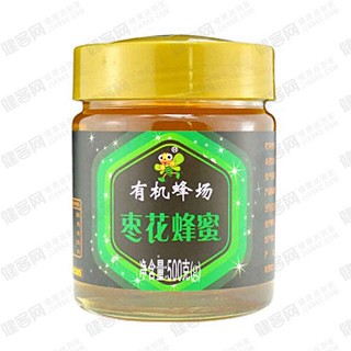 有机蜂场枣花蜂蜜(玻璃瓶装)