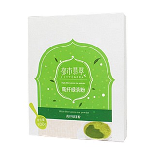 都市翡翠高纤绿茶粉(翡翠)