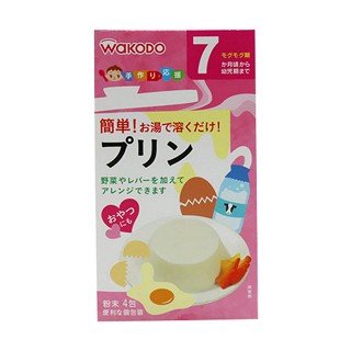和光堂wakodo宝宝辅食美味香滑蛋奶布丁(和光堂)