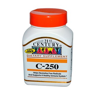 21st century health care 抗坏血酸 维生素c-250(health)