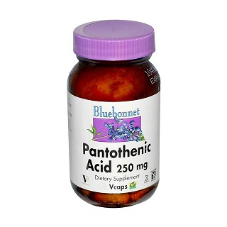 bluebonnet nutrition 维生素b5 泛酸素食胶囊(bluebonnet)
