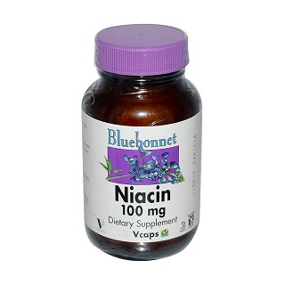 bluebonnet nutrition 维生素b3-烟酸素食胶囊(150粒)